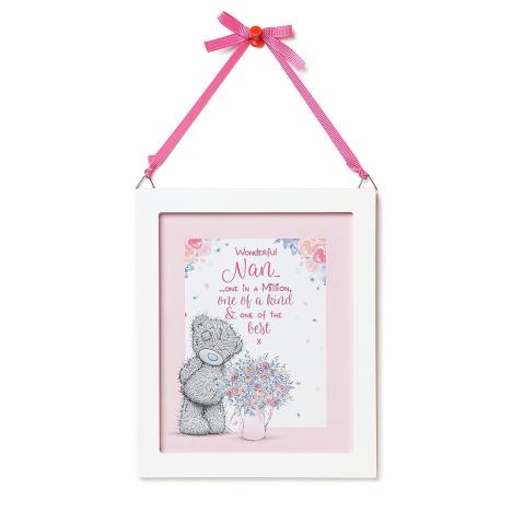 Wonderful Nan Me to You Bear Plaque £3.99
